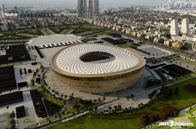 2022 카타르 월드컵 메인 경기장인 루사일 스타디움. /AFPBBNews=뉴스1