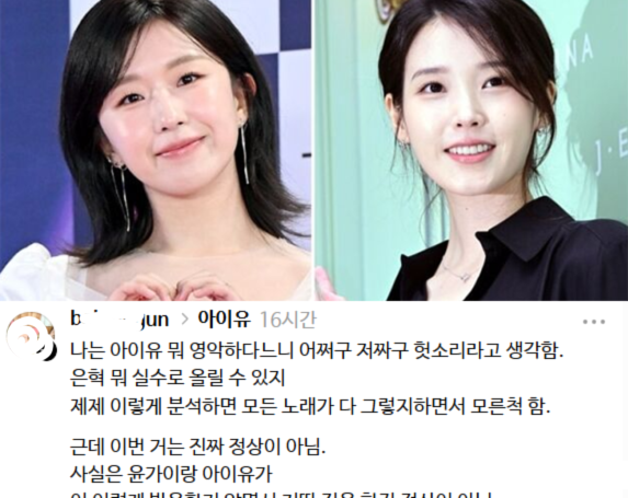 아이유 이번 사건은 진짜 정상이 아님